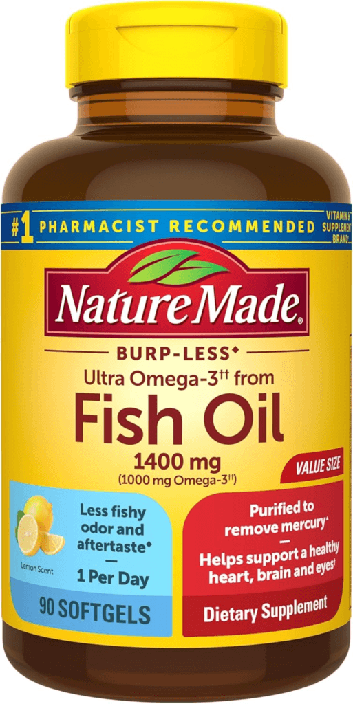 Shop Nature Made Omega 3 fish oil.